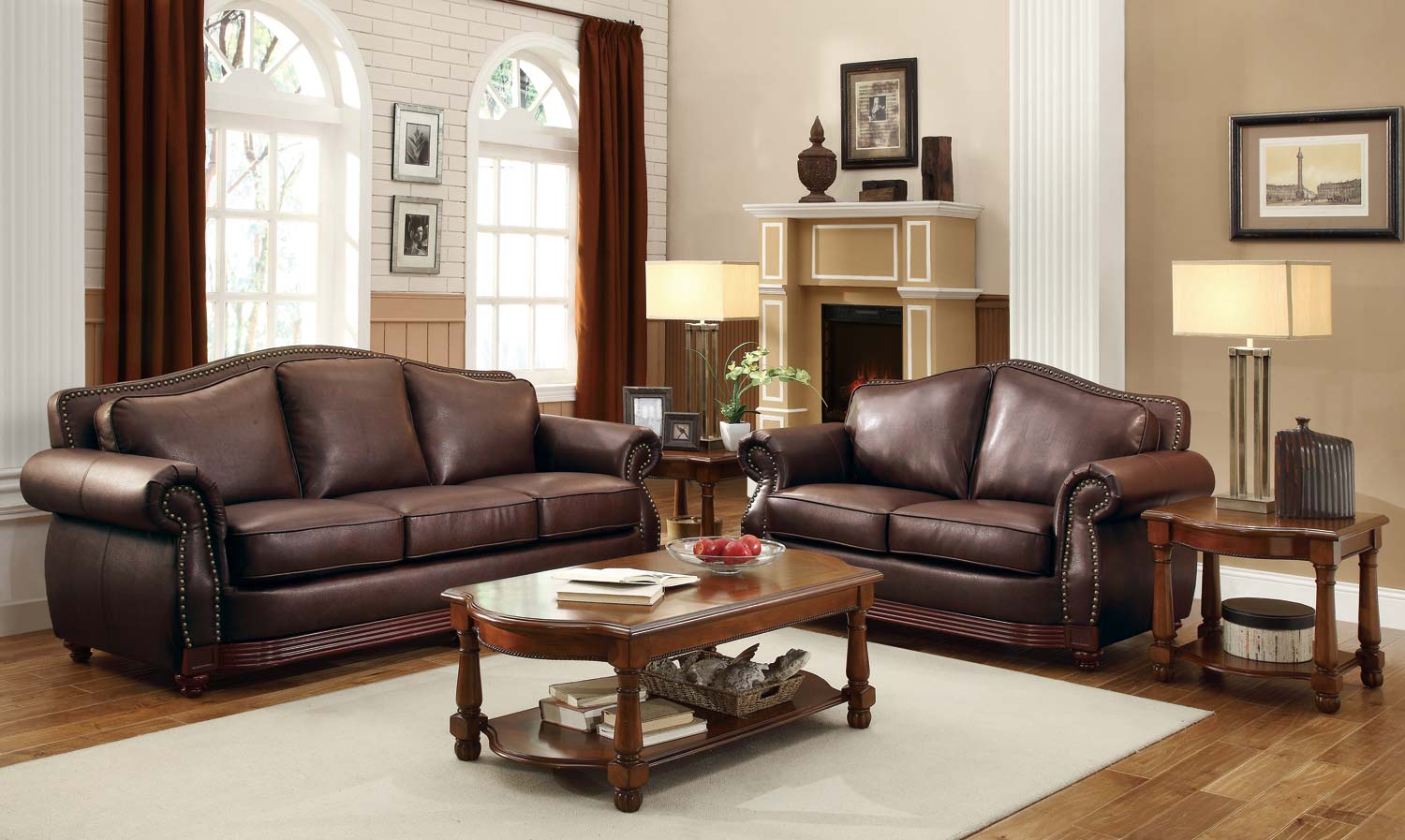 contemporary-brown-leather-sofa-sets-with-photos-of-brown-collection-in-ideas